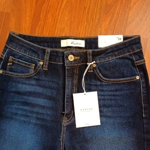 Kancan skinny jeans zipper ankles size 9